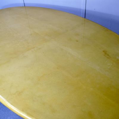 Aldo Tura Aldo Tura table laquered parchment 1970s 