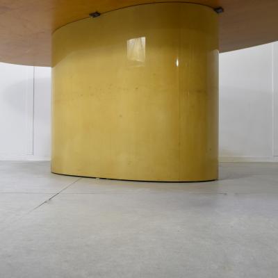 Aldo Tura Aldo Tura table laquered parchment 1970s 