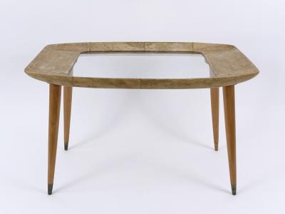 Aldo Tura Extremely Rare Mid Century Ocassional Coffee Table by Aldo Tura Italy 1950s