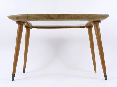 Aldo Tura Extremely Rare Mid Century Ocassional Coffee Table by Aldo Tura Italy 1950s