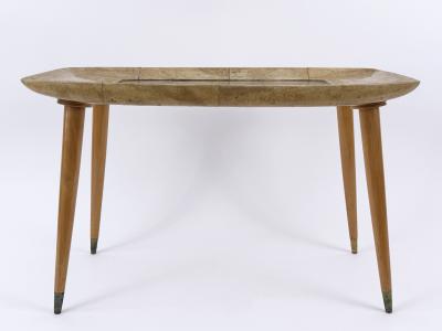 Aldo Tura Extremely Rare Mid Century Ocassional Coffee Table by Aldo Tura Italy 1950s
