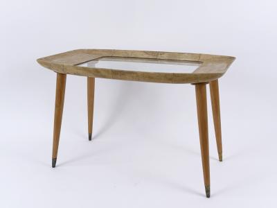 Aldo Tura Extremely Rare Mid Century Ocassional Coffee Table by Aldo Tura Italy 1950s