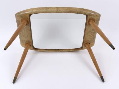 Aldo Tura Extremely Rare Mid Century Ocassional Coffee Table by Aldo Tura Italy 1950s