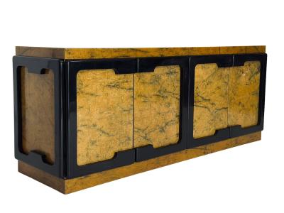 Aldo Tura Goatskin Sideboard Credenza Italy 1970