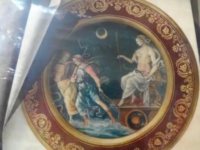 Aldo Tura Italian Aldo Tura Lacquered Goatskin Table