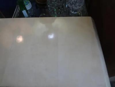 Aldo Tura Italian Modern Parchment Console Table