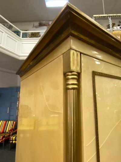 Aldo Tura MAGNIFICIENT PAIR OF ALDO TURA ARMOIRES