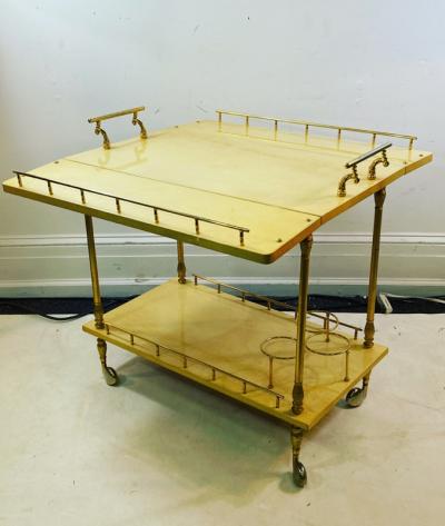 Aldo Tura MID CENTURY ALDO TURA BAR CART
