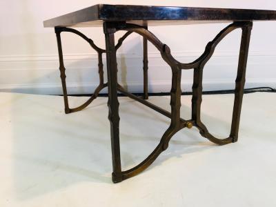 Aldo Tura Rare Aldo Tura Goat Skin Table