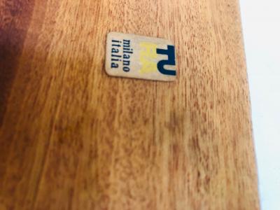 Aldo Tura Rare Aldo Tura Goat Skin Table