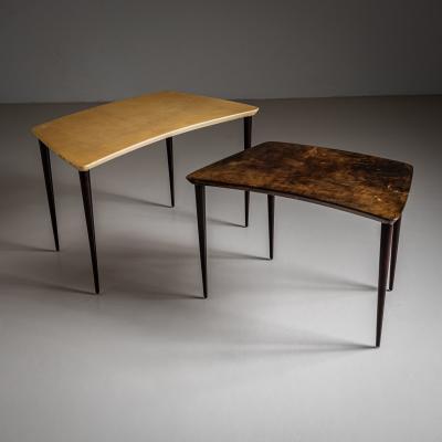 Aldo Tura Set of Coffee Tables by Aldo Tura Italy 1960s