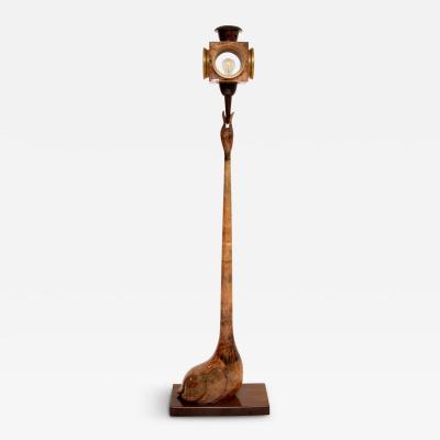Aldo Tura Vintage Italian Lacquered Parchment Lamp by Aldo Tura