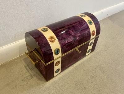 Aldo Tura jewel box By Aldo Tura