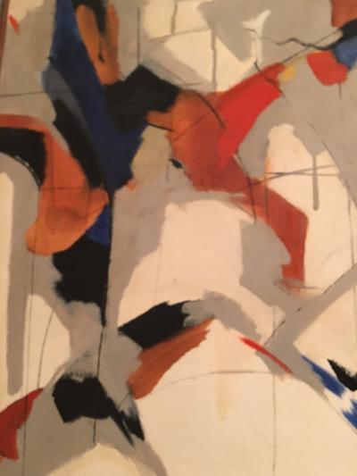 Alec Murphy MODERN COLORFUL ABSTRACT PAINTING