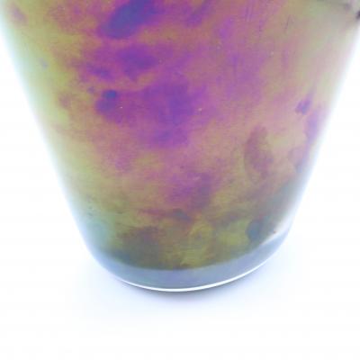 Alejandro Ruiz Mora Italian Venini Art Glass Vase Italy 2003