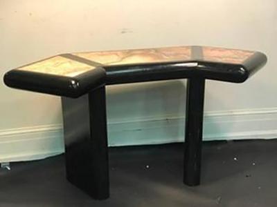 Alessandro Albrizzi Beautiful Italian Marble Top Console Table in the manner of Alessandro Albrizzi