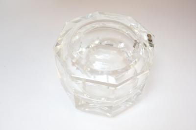 Alessandro Albrizzi Italian Lucite Octagonal Form Gem Ice Bucket by Alessandro Albrizzi