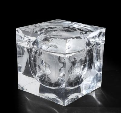 Alessandro Albrizzi Lucite Ice Bucket with Globe
