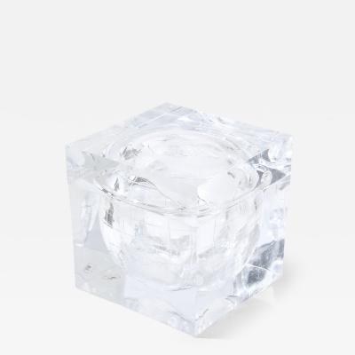 Alessandro Albrizzi Lucite Ice Bucket with Globe