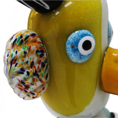 Alessandro Barbaro Murano Glass Sculpture by Alessandro Barbaro Italy 1970s 