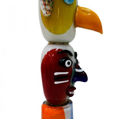 Alessandro Barbaro Murano Glass Sculpture by Alessandro Barbaro Italy 1970s 