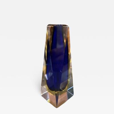 Alessandro Mandruzzato Small Decorative Italian Murano Vase by Mandruzzato 1960