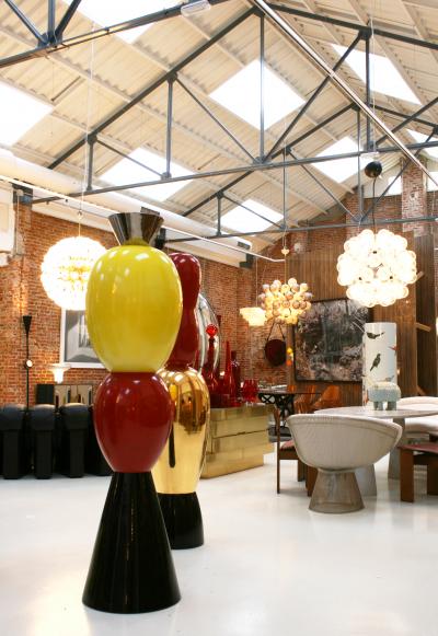 Alessandro Mendini Alessandro Mendini Contemporary Modern Colored Ceramic Italian TOTEM 2008