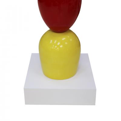 Alessandro Mendini Alessandro Mendini Contemporary Modern Colored Ceramic Italian TOTEM