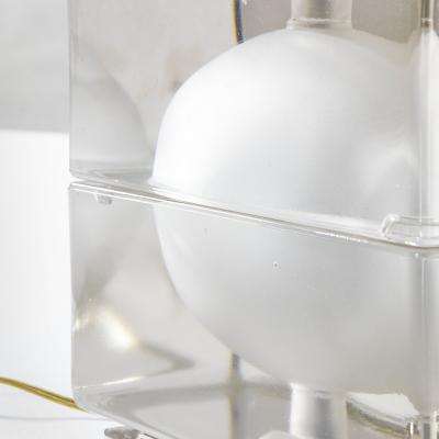 Alessandro Mendini Alessandro Mendini Fidenza Vetraria Table Lamp mod Cubosfera 60s
