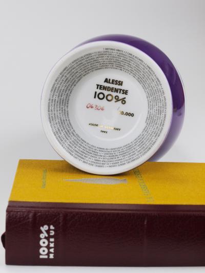 Alessandro Mendini Alessandro Mendini x Luigi Ontani 100 Make Up Limited Lidded Vase Alessi 1992