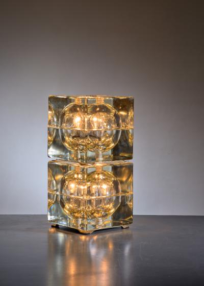 Alessandro Mendini Pair of Cubosfera Table Lamps by Alessandro Mendini