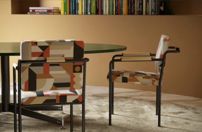 Alessandro Pasinelli Monforte Arm Dining Chair by Alessandro Pasinelli for Tato
