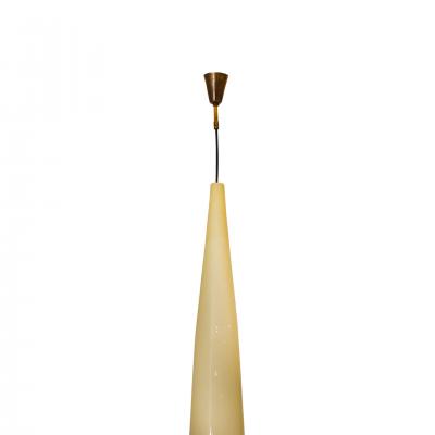 Alessandro Pianon Alessandro Pianon Murano Glass Pendant Lamp Produced for Vistosi