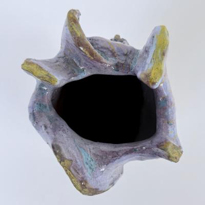 Alessandro Roma Untitled 2023 Semi Refractory and Glazed Ceramic Sculpture by Alessandro Roma