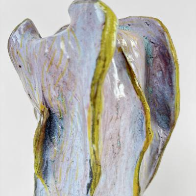 Alessandro Roma Untitled 2023 Semi Refractory and Glazed Ceramic Sculpture by Alessandro Roma