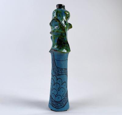 Alessandro Roma Untitled 2024 Semi Refractory and Glazed Ceramic Sculpture by Alessandro Roma