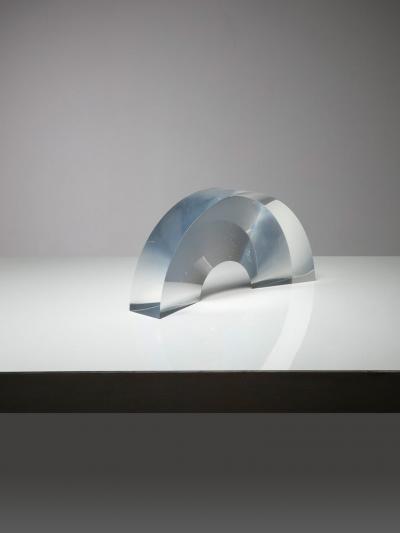 Alessio Tasca Arco Plexiglass Sculpture by Alessio Tasca for Fusina
