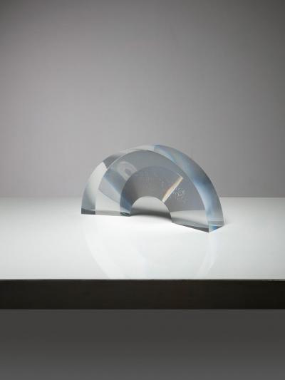 Alessio Tasca Arco Plexiglass Sculpture by Alessio Tasca for Fusina