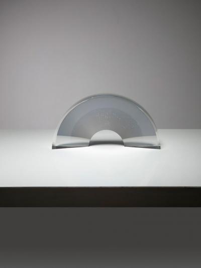 Alessio Tasca Arco Plexiglass Sculpture by Alessio Tasca for Fusina