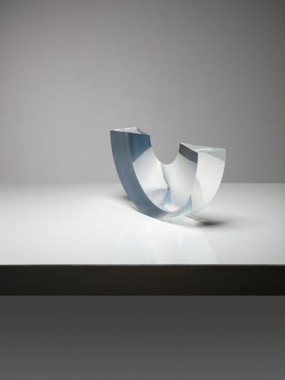 Alessio Tasca Arco Plexiglass Sculpture by Alessio Tasca for Fusina