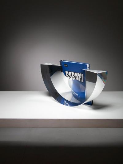 Alessio Tasca Large Arco Plexiglass Sculpture by Alessio Tasca for Fusina