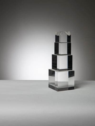 Alessio Tasca Plexiglass Sculpture by Alessio Tasca for Fusina