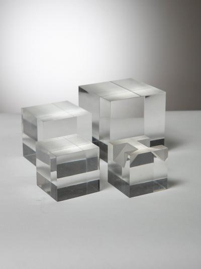 Alessio Tasca Plexiglass Sculpture by Alessio Tasca for Fusina