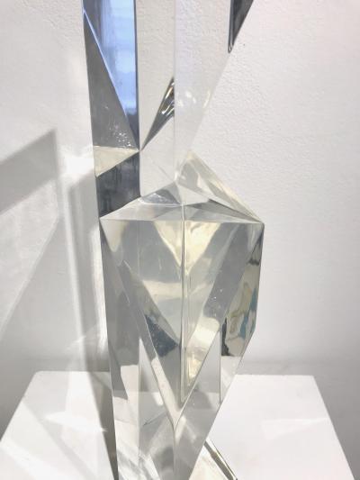 Alessio Tasca TOEM PRISM LUCITE SCULPTURE