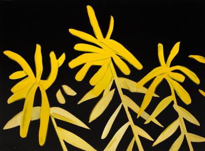 Alex Katz Goldenrod from the Flowers Portfolio by ALEX KATZ