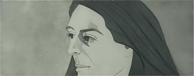 Alex Katz Large Head of Ada