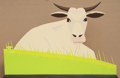 Alex Katz Maine Cow