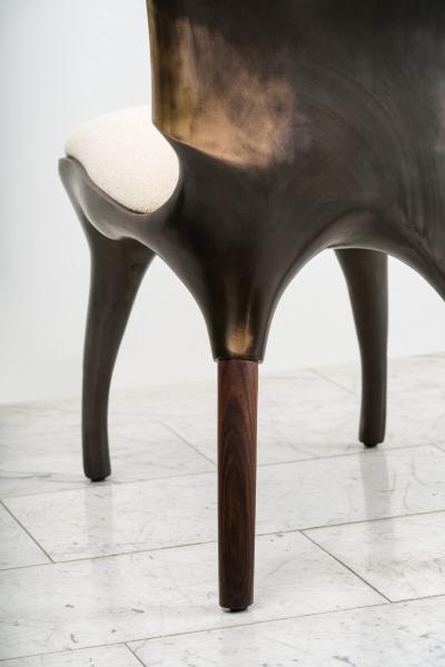 Alex Roskin Alex Roskin Tusk Low Chair in Bronze USA 2018