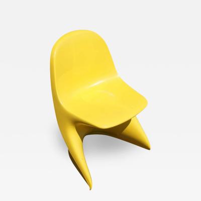 Alexander Begge Casalino by Alexander Begge Stacking Childrens Chair Yellow Color