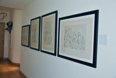 Alexander Calder Alexander Calder Santa Claus E E Cummings Portfolio of Prints and Prose 1974